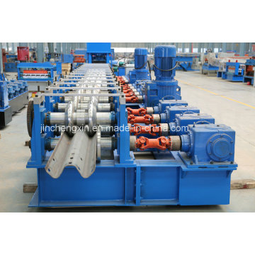 Hot Dipped Galvanized W Beam Guardrail Roll Forming Machine for 2015